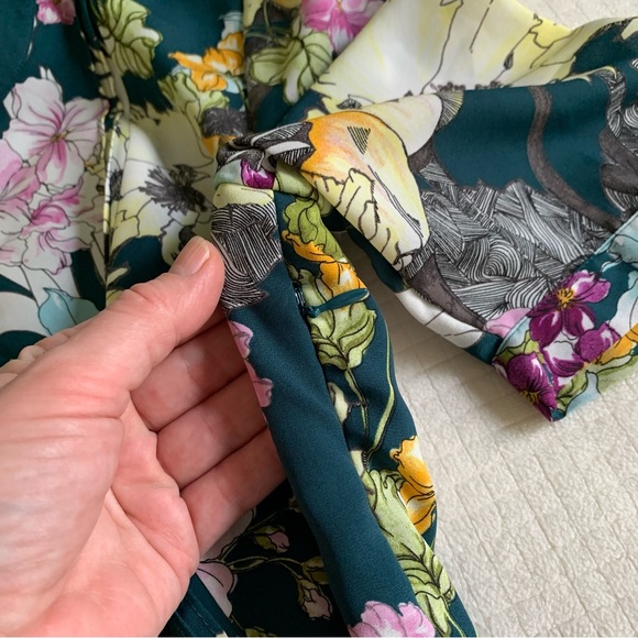 NWOT Guess floral fit&flare dress - Picture 5 of 16